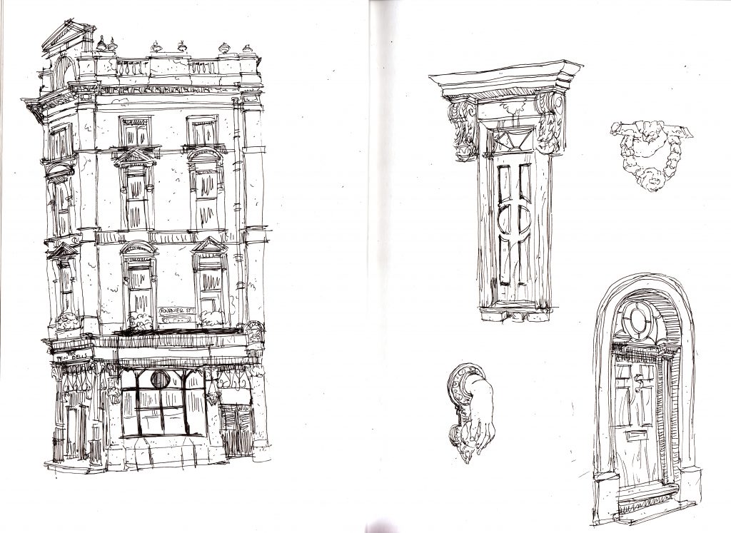 Spitalfields sketch ten bells