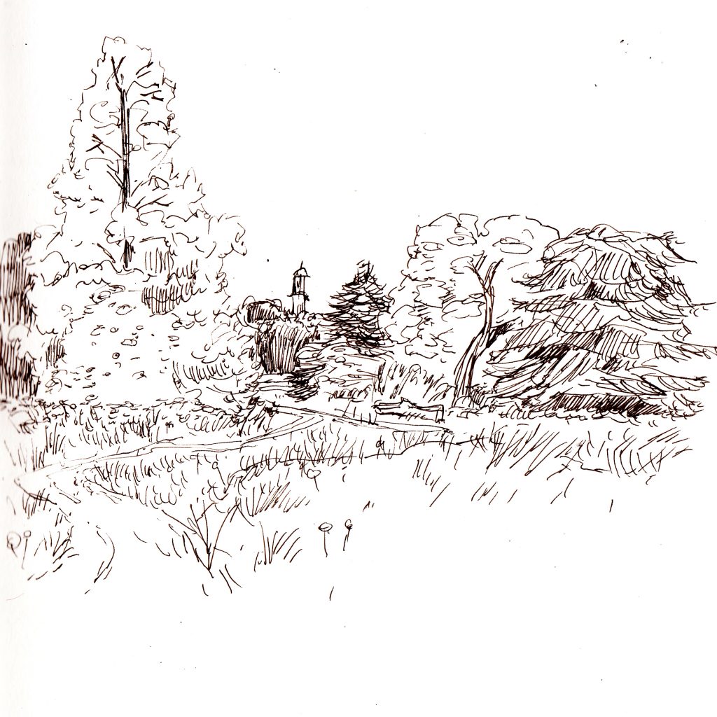 Gunnersbury park sketch